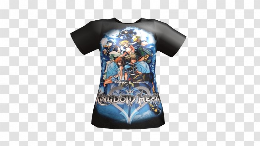T-shirt Clothing Sleeve Outerwear Brand - Tshirt - Kingdom Hearts Transparent PNG