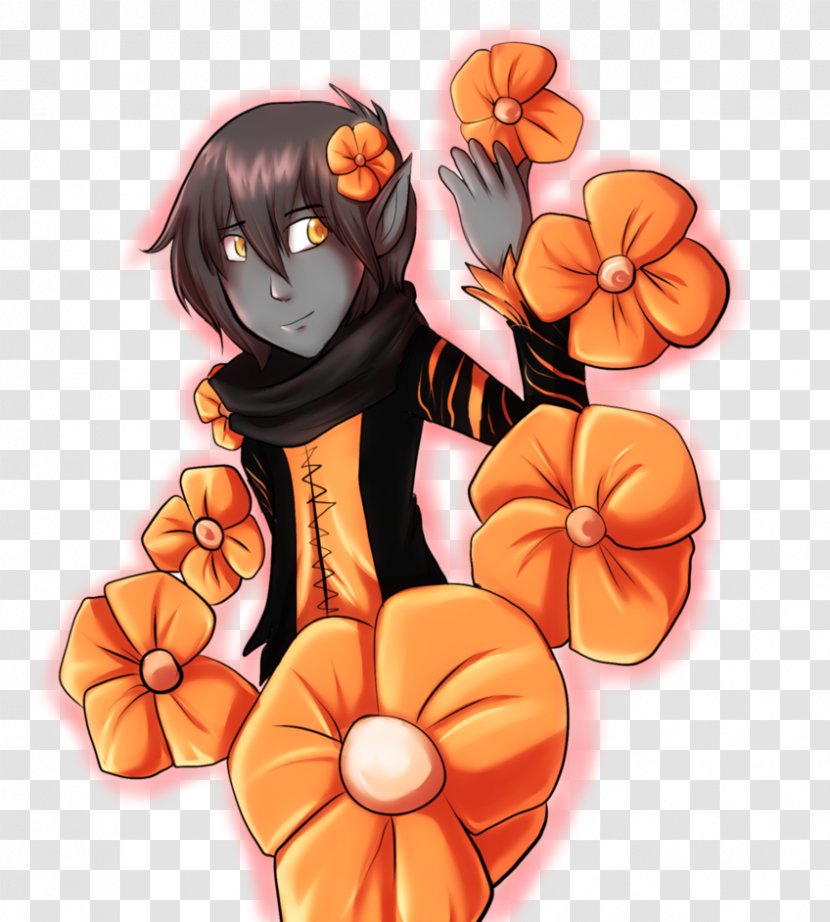 Cartoon Flower Ear Character - Frame Transparent PNG