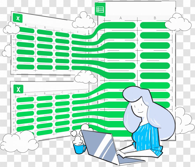 Google Docs Spreadsheet Microsoft Excel Drive - Commaseparated Values - Data Sheet Transparent PNG