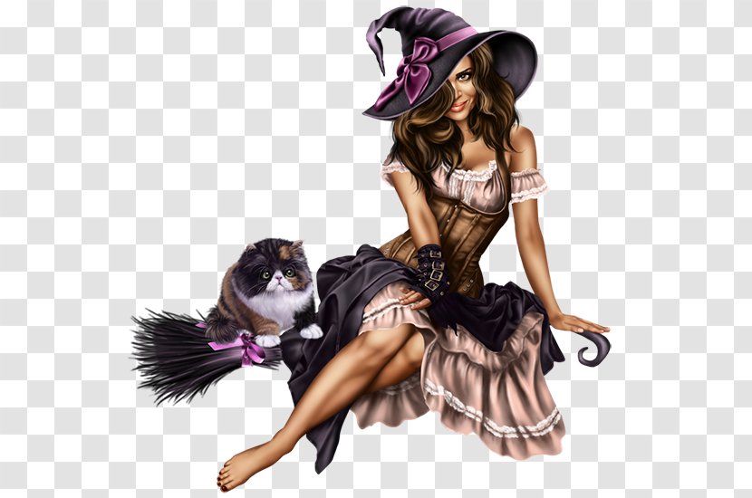 Witchcraft Halloween - Woman - Witch Transparent PNG