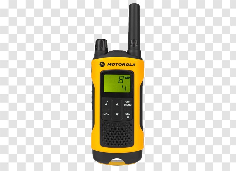 PMR446 Two-way Radio Walkie-talkie Motorola TLKR T80 Walkie Talkie - Mobile Phones Transparent PNG