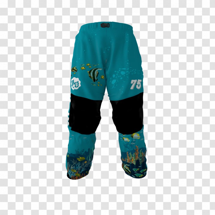 Pants Turquoise - Trousers Transparent PNG