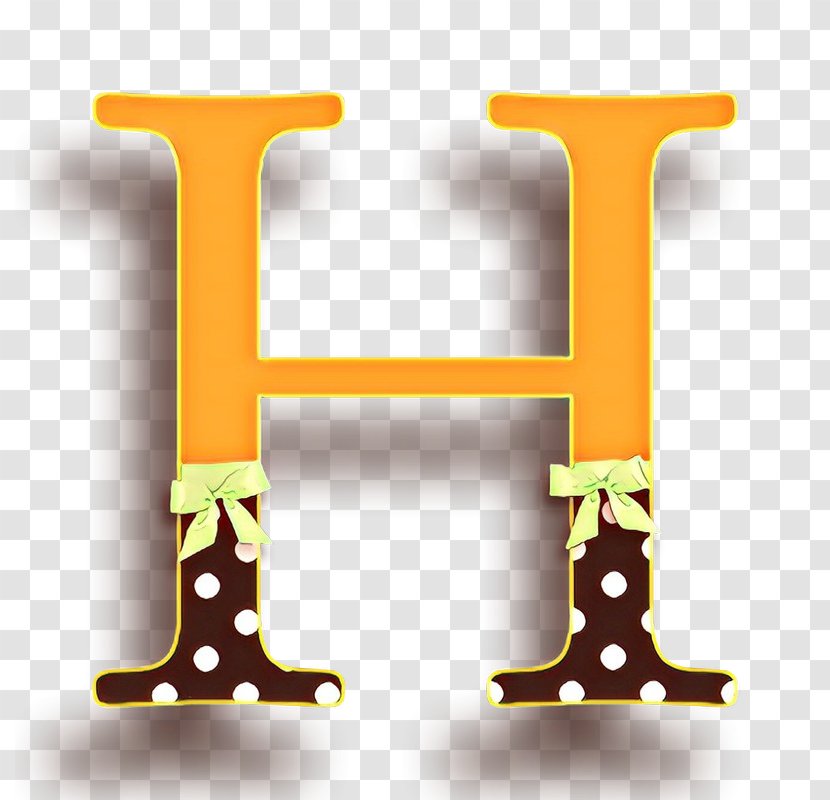 Font Yellow - Cartoon Transparent PNG