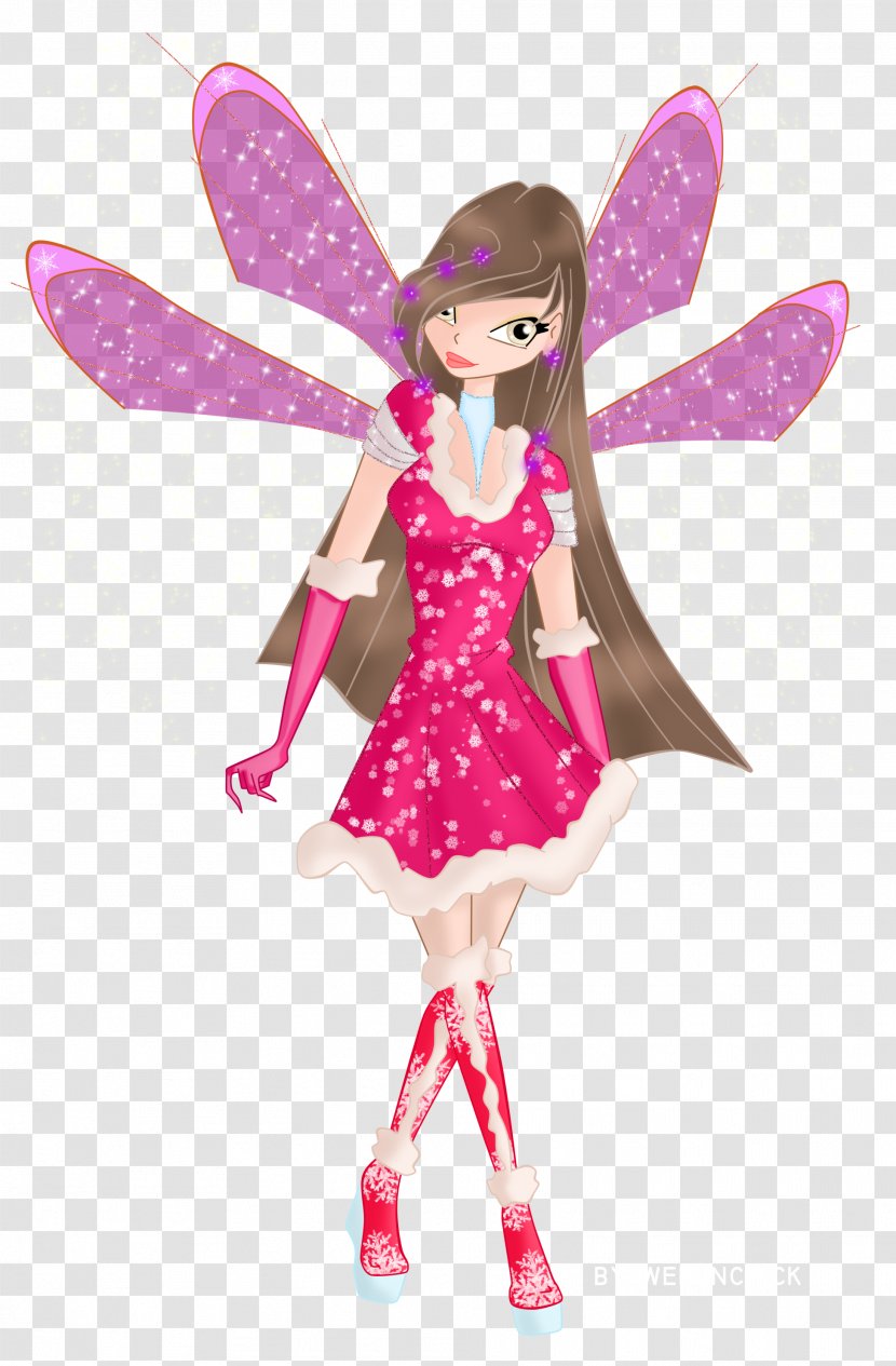 Fairy Magenta Barbie Transparent PNG