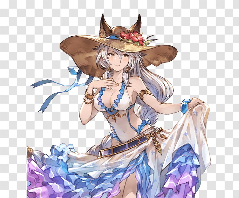 Granblue Fantasy Gacha Game Cygames Character Summer - Flower - Scene Transparent PNG