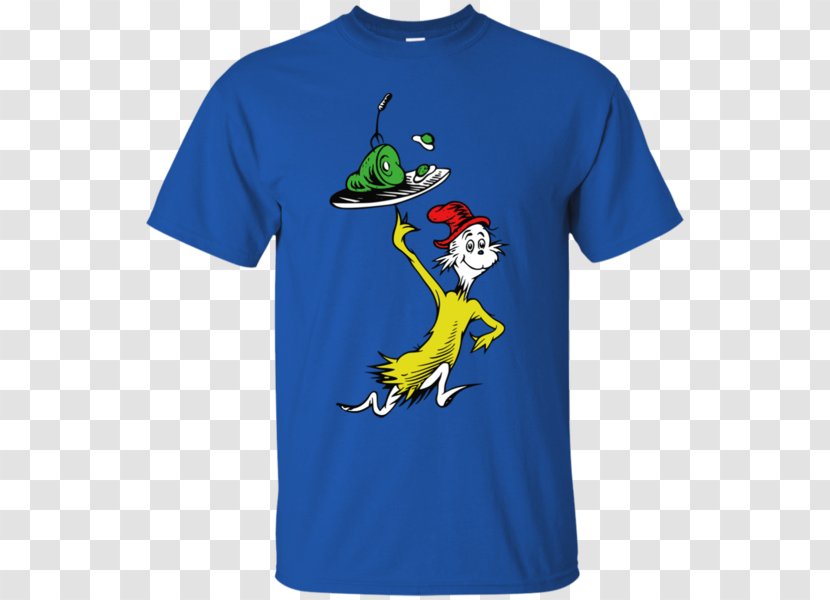 T-shirt Hoodie Sleeve Gildan Activewear - Shirt - Dr Seuss Transparent PNG