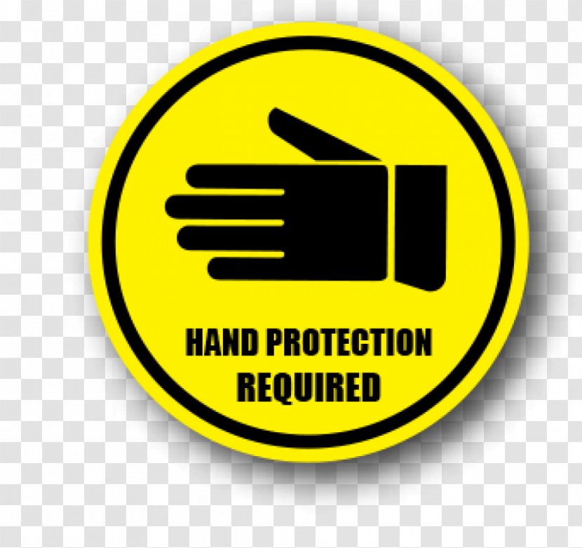 Occupational Safety And Health Sign Hand Floor Marking Tape - Warning Transparent PNG