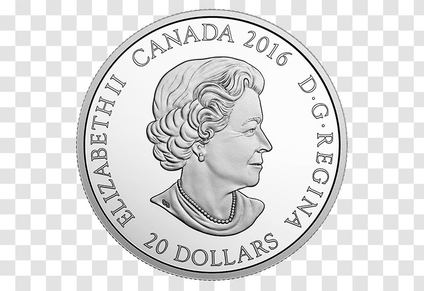 Dollar Coin Silver 150th Anniversary Of Canada Money - Color - Diwali Festival Transparent PNG