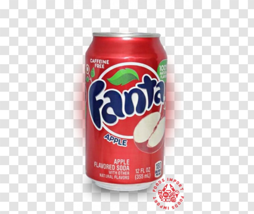 Fizzy Drinks Fanta Cream Soda Coca-Cola Pepsi - Cocacola Transparent PNG