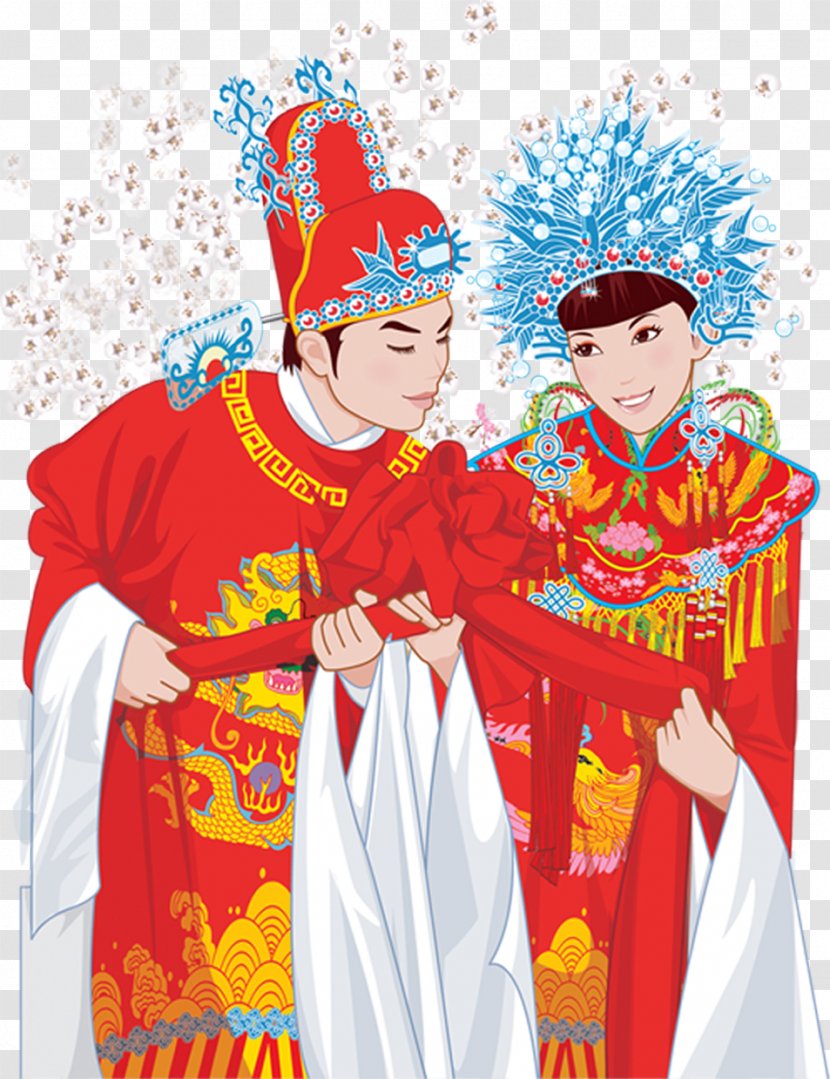 Wedding - Cartoon - Decorative Patterns Weddings Married Transparent PNG