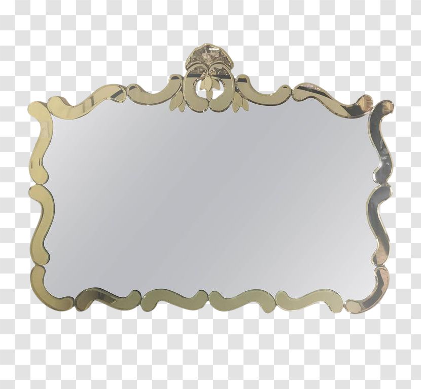 Oval Mirror Hollywood Regency Architecture Decorative Arts Transparent PNG
