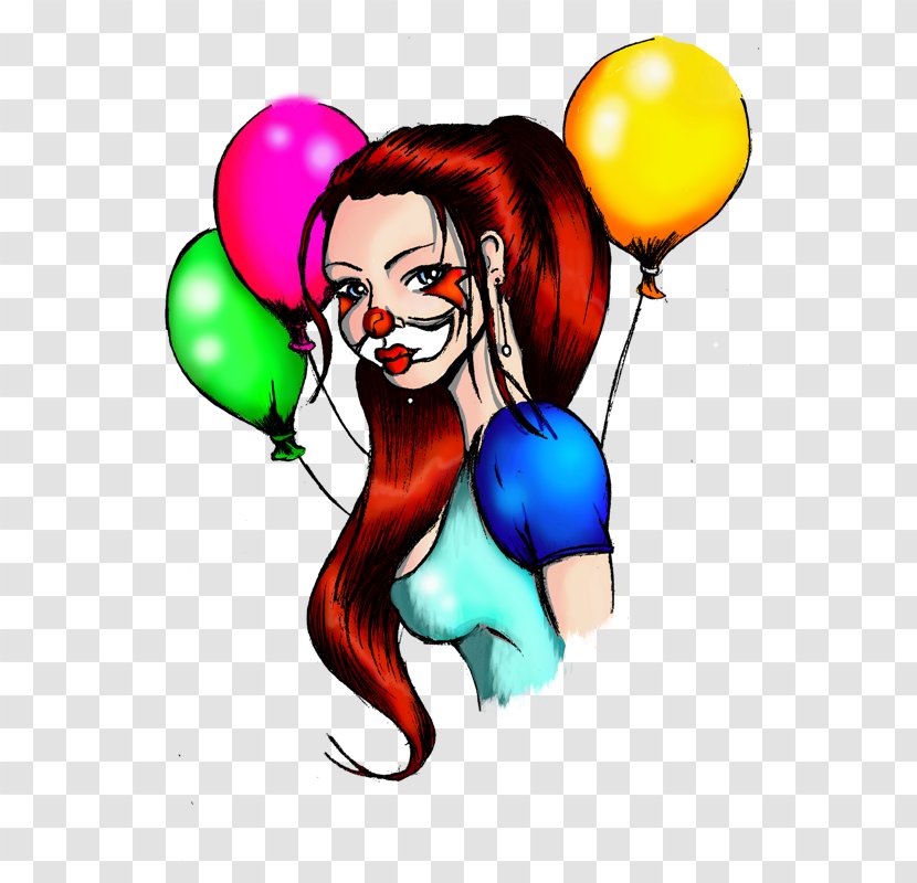 Balloon Character Clown Clip Art - Ug Transparent PNG
