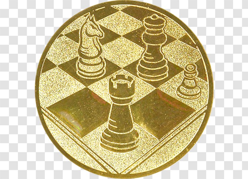 Gold Medal Coin 01504 Transparent PNG