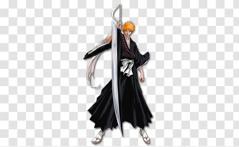 Ichigo Kurosaki Byakuya Kuchiki Robe Cosplay Costume - Frame - Bleach Transparent PNG