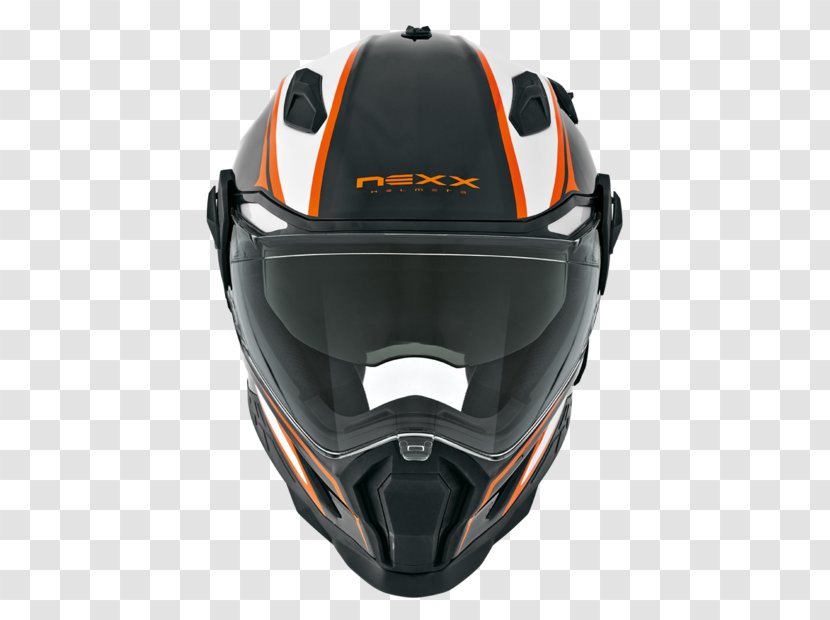 Bicycle Helmets Motorcycle Lacrosse Helmet Ski & Snowboard - Orange Transparent PNG