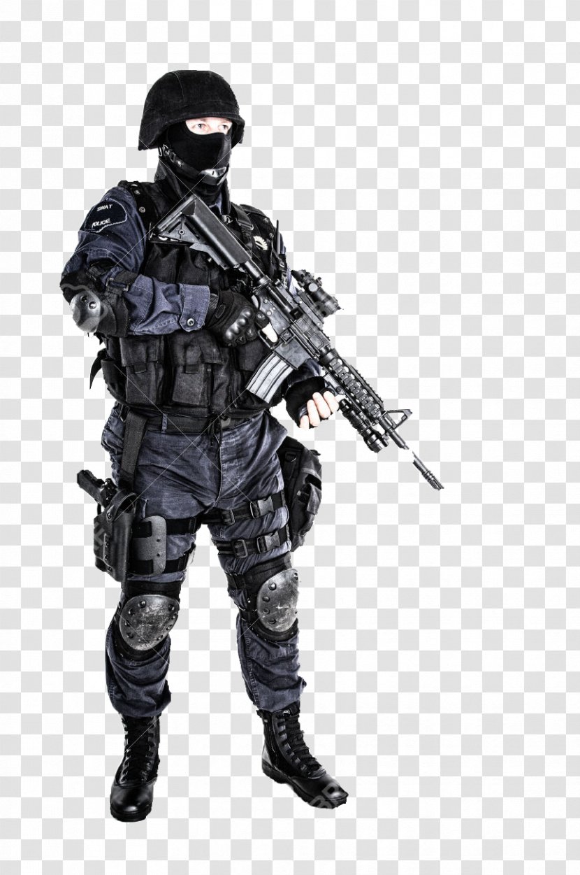 SWAT Police Officer Counter-terrorism Stock Photography FBI Special Weapons And Tactics Teams - Swat Transparent PNG