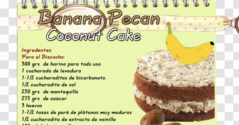 Buttercream Torte Recipe Baking Frozen Dessert - Banana In Coconut Milk Transparent PNG