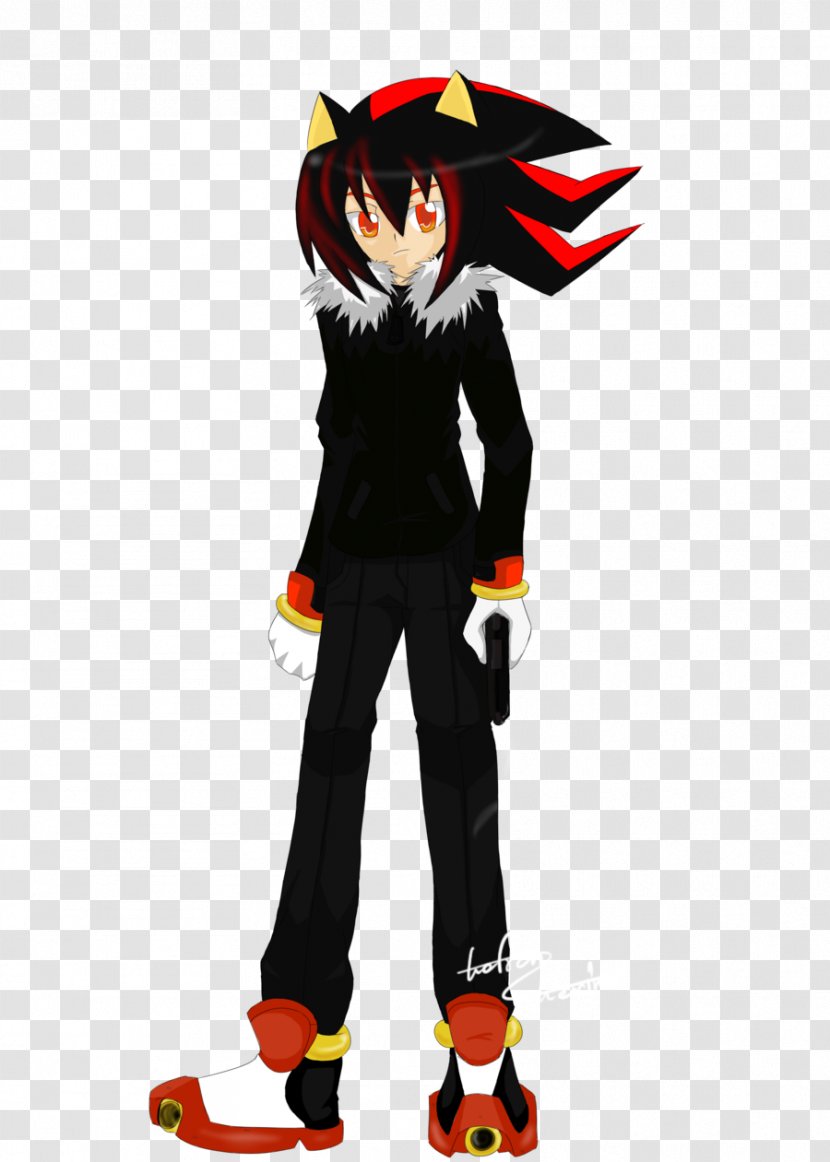 Shadow The Hedgehog Sonic & Sega All-Stars Racing Knuckles Super Riders - Cartoon Transparent PNG