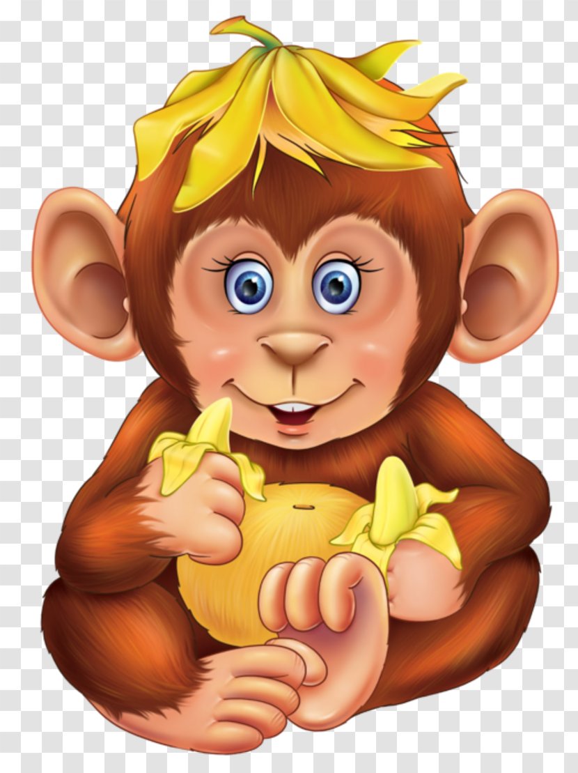 Clip Art Image Vector Graphics Monkey Openclipart - Lion Transparent PNG