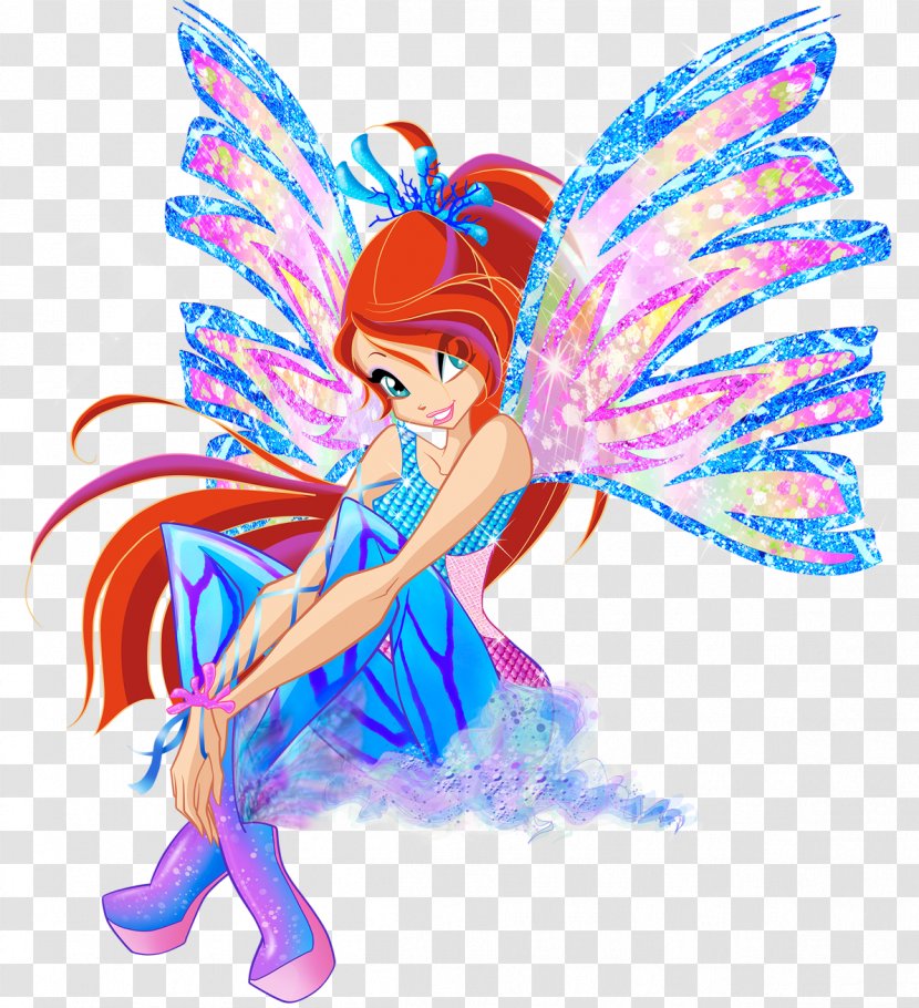 Bloom Aisha Musa Stella Flora - Mythical Creature - Winx Transparent PNG