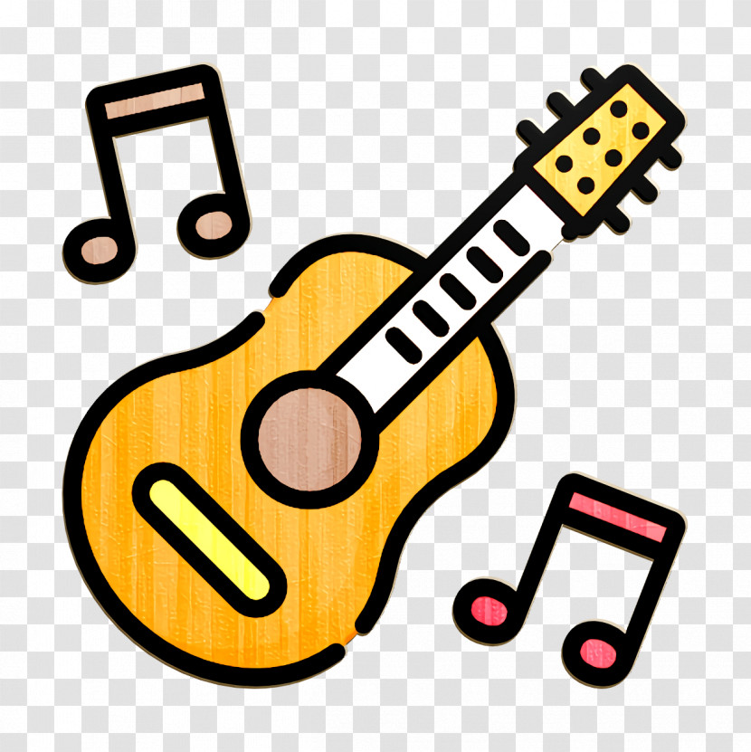 Night Party Icon Guitar Icon Transparent PNG