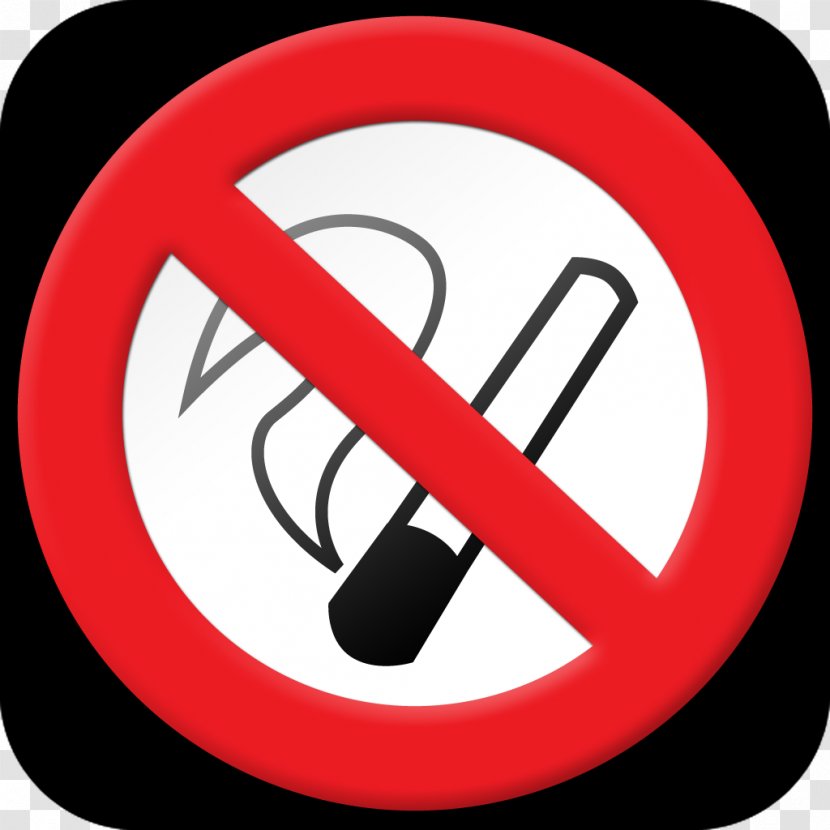 Tobacco Smoking Pictogram Forbud ISO 7010 Otoyol 50 - Frame - Quit Transparent PNG