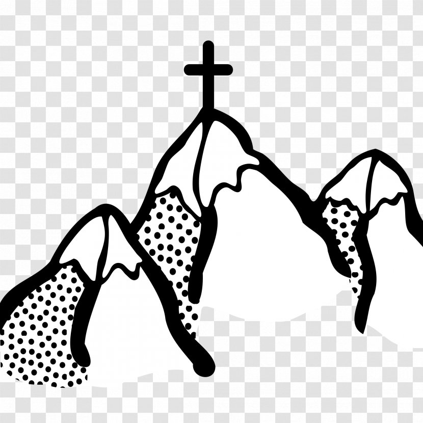 Clip Art - Mountain - Jesus Transparent PNG