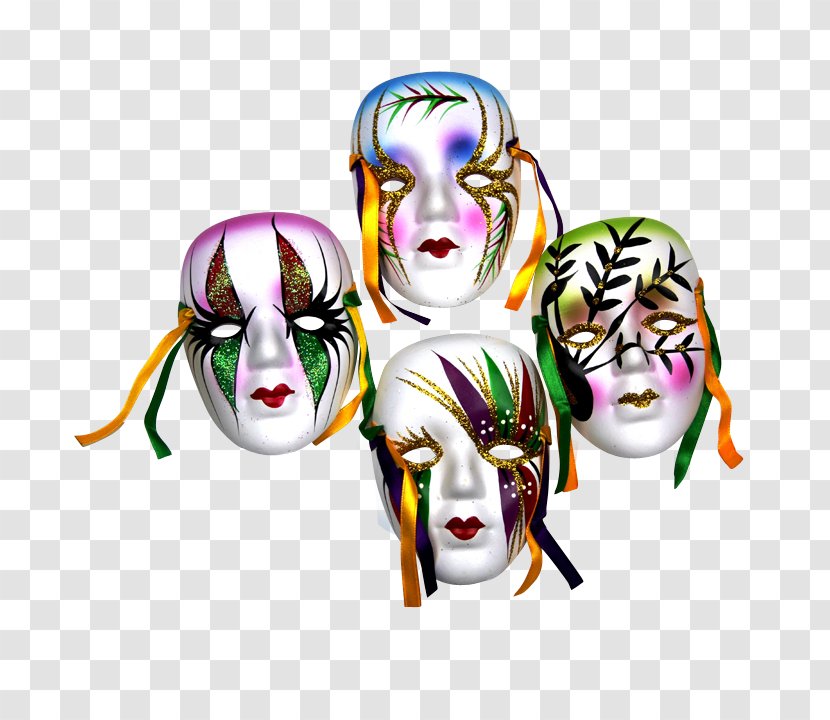 Mardi Gras In New Orleans Mask Masquerade Ball - Costume Transparent PNG