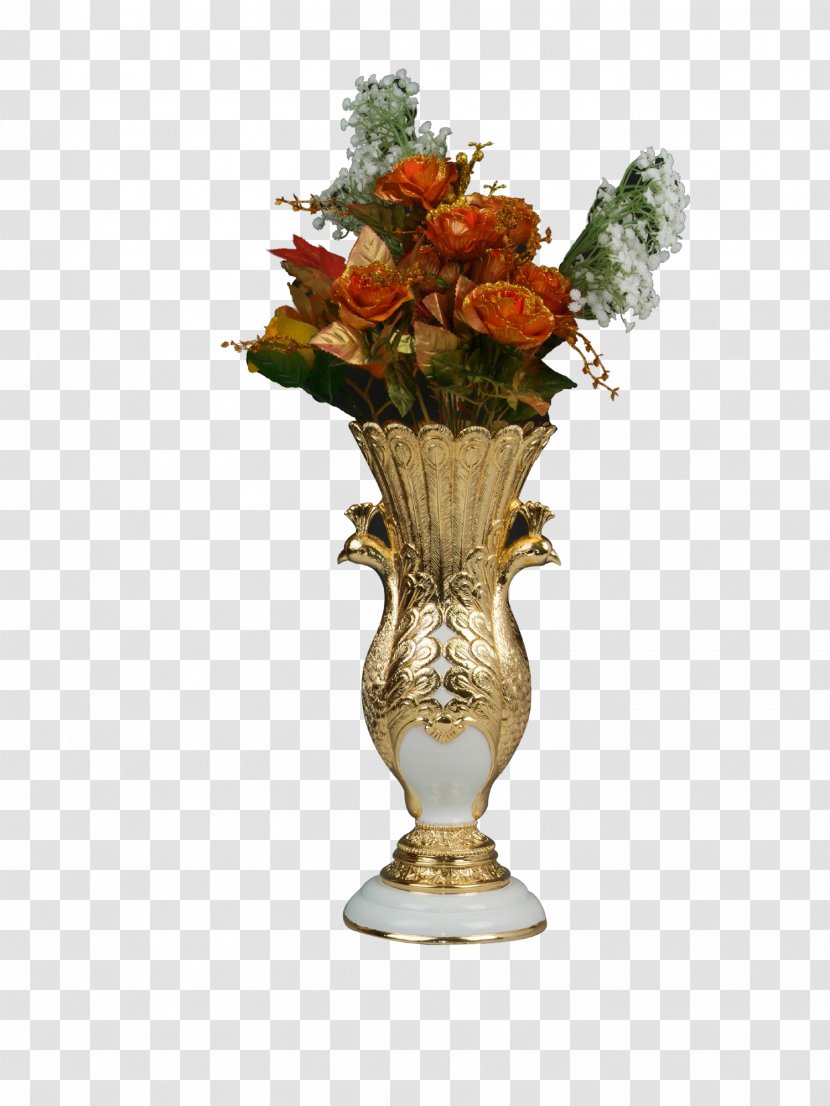 Vase Floral Design Flower - Vessel Element - Retro Transparent PNG