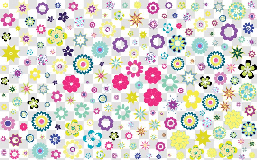 Flower Floral Design Desktop Wallpaper Clip Art - Textile - Background Transparent PNG