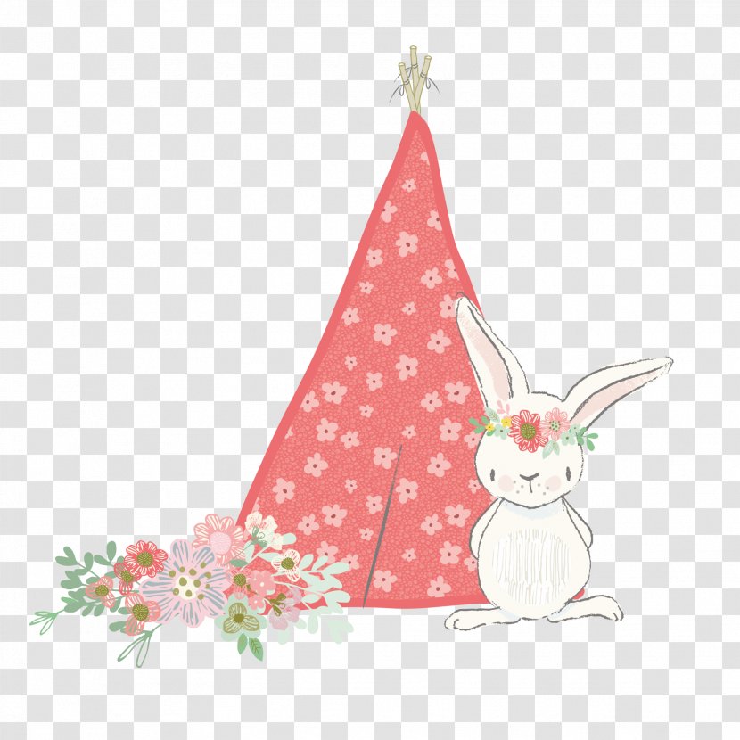 Happiness Easter Bunny Wish Good Apartment - Pink - Wowvow Transparent PNG