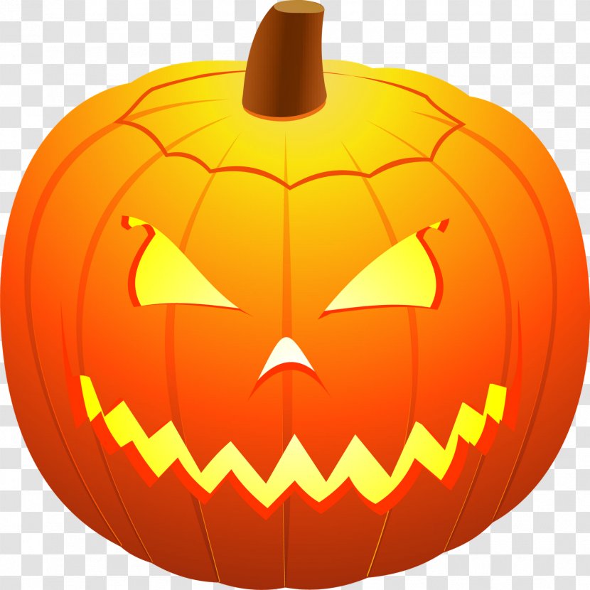 Pumpkin Cucurbita Halloween Jack-o'-lantern Winter Squash - Vegetable - No Vector Transparent PNG