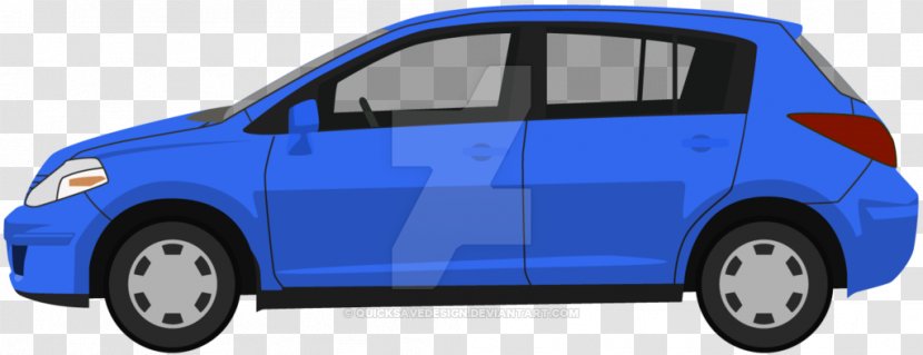 Car Door City Compact Electric - Blue - 2015 Nissan Versa Transparent PNG