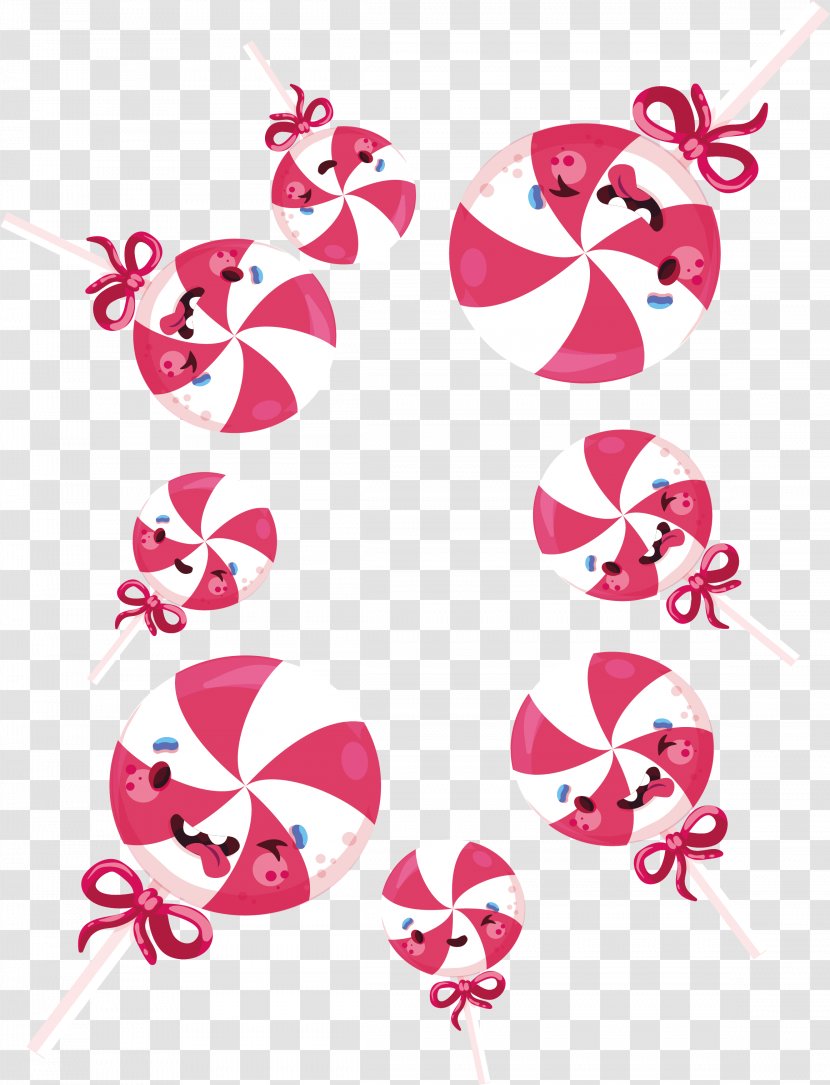 Lollipop Pink - Heart Transparent PNG