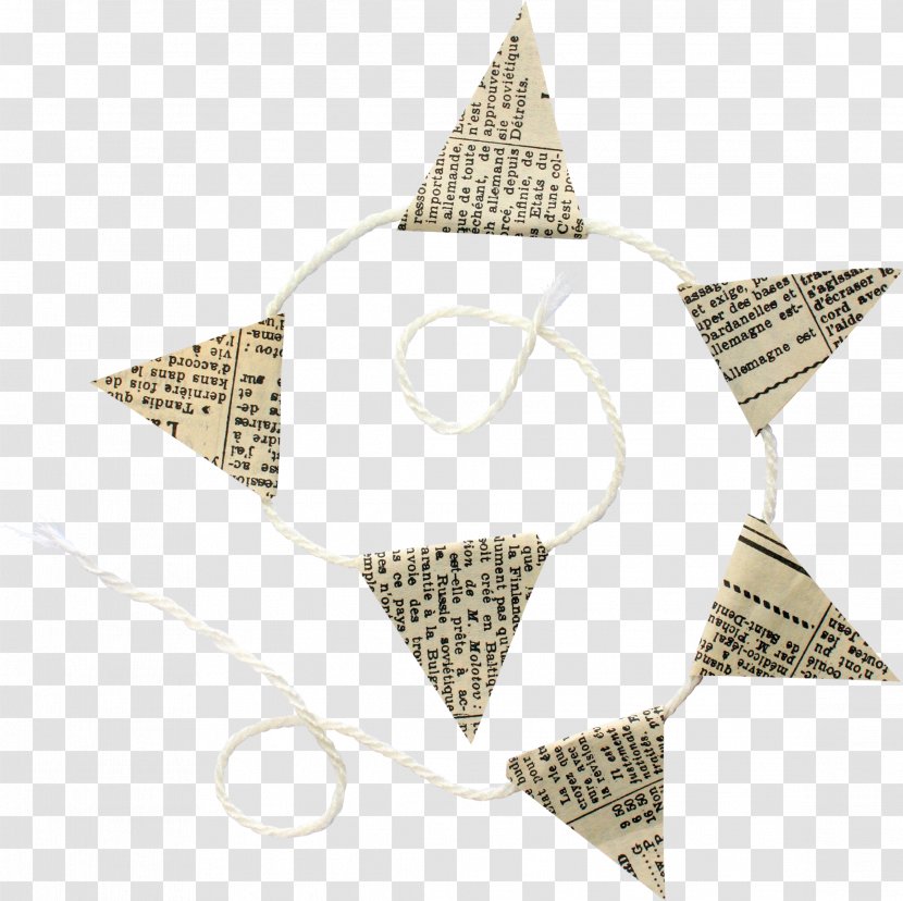 Triangle Download Icon - Newspaper - Newspapers Triangular Flags Transparent PNG