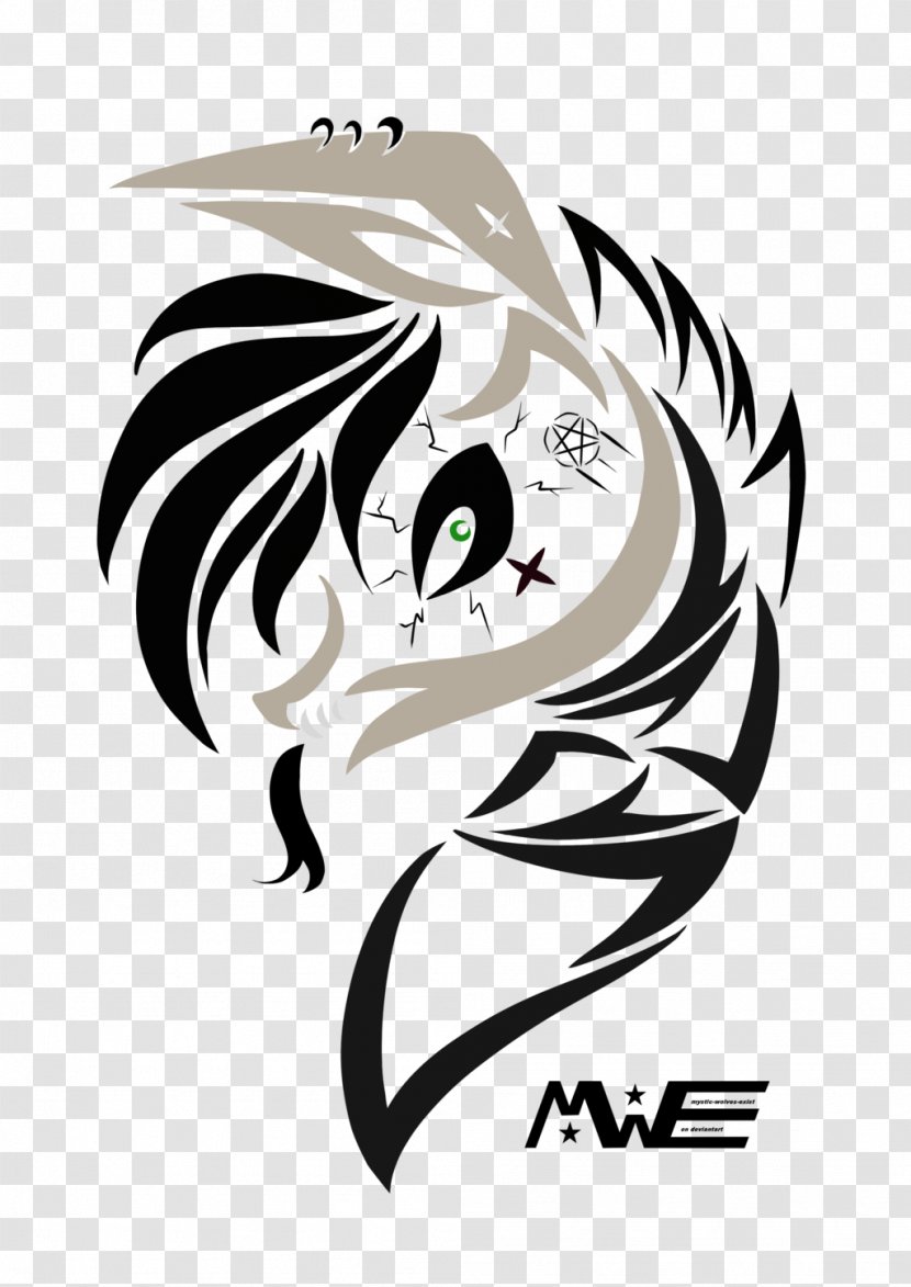Horse Cat Desktop Wallpaper Clip Art - Silhouette - Tattoo English Alphabet Painted Transparent PNG