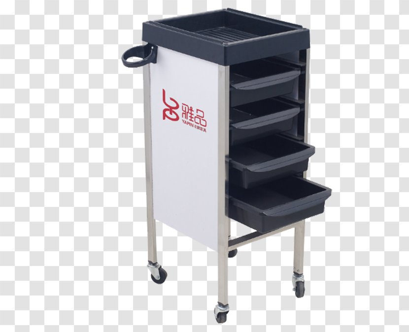 Hairdresser Beauty Parlour Cart - Tool - Hairdressing Salons Shop Stainless Steel Carts Transparent PNG