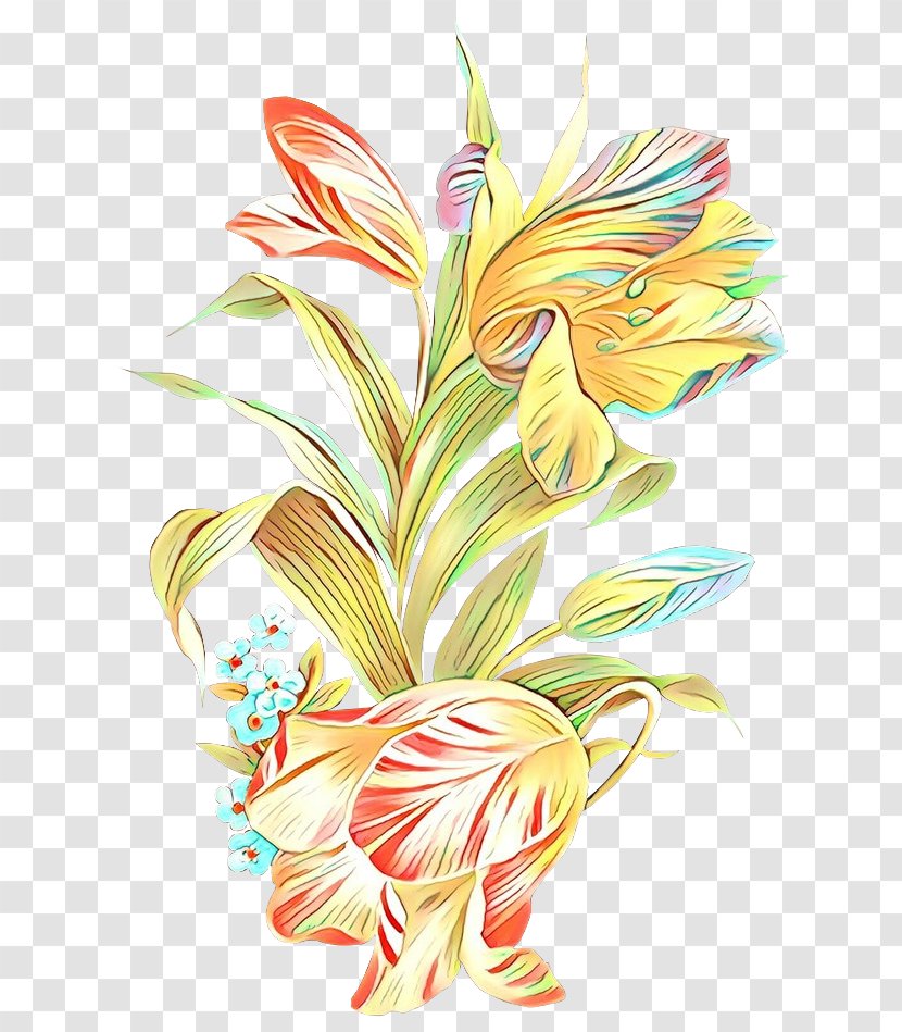 Plant Flower Ti Clip Art - Cartoon Transparent PNG