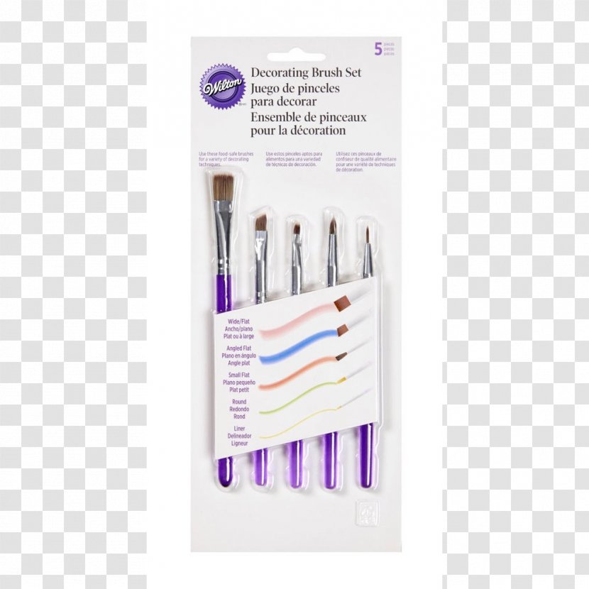 Cupcake Frosting & Icing Brush Cake Decorating Wilton Brands LLC - Painting - Watercolor Transparent PNG