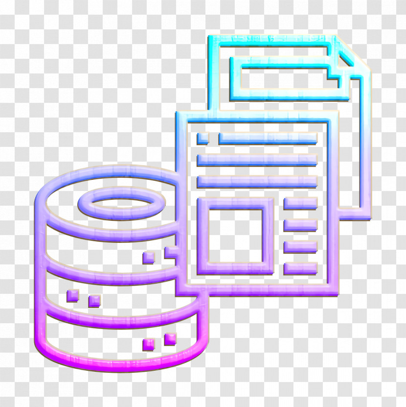 Server Icon Data Management Icon Reporting Icon Transparent PNG