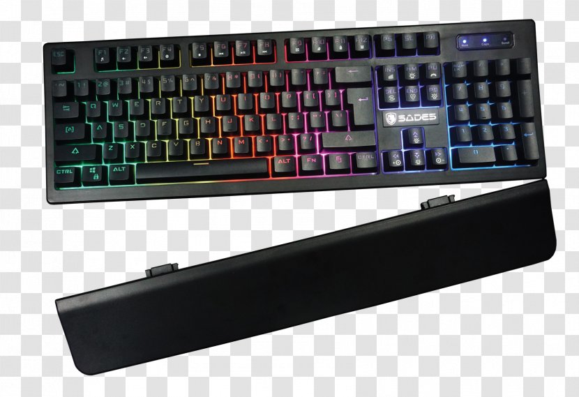 Computer Keyboard Mouse Cherry Keycap RGB Color Model - Gaming Keypad Transparent PNG