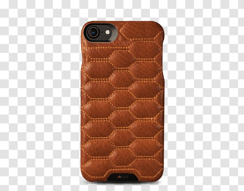 IPhone 7 8 Matelassé Leather 6S - Tanning - Cover Transparent PNG