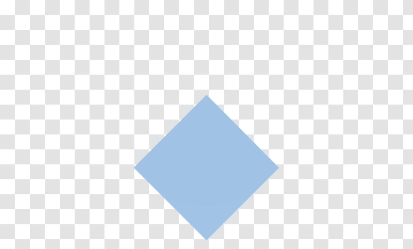Diagonal Paper Angle Square - Blue - Crane Bird Transparent PNG