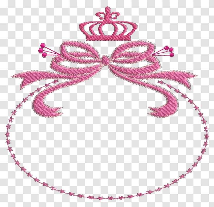 Ribbon Jewellery Embroidery Crown Pattern - Circus Transparent PNG