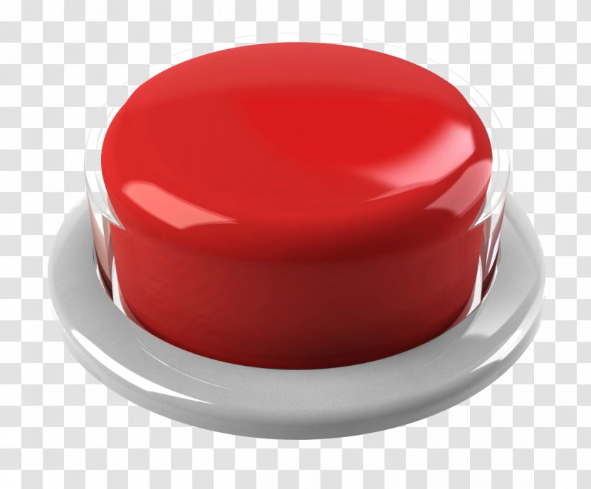 Push-button Red Clip Art - Web Button Transparent PNG