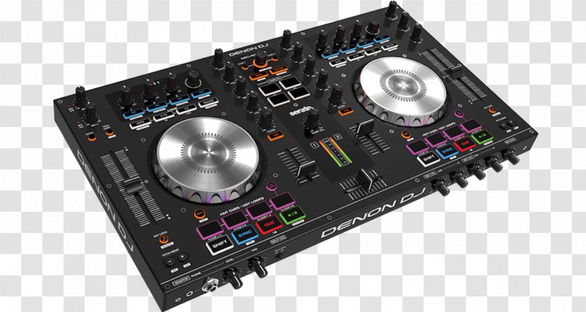 Denon DJ MC4000 Controller Disc Jockey Audio Mixers Computer - Mc6000mk2 - USB Transparent PNG