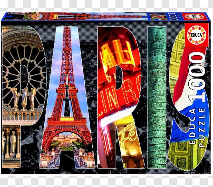 Jigsaw Puzzles Paris Educa Borràs Game Transparent PNG