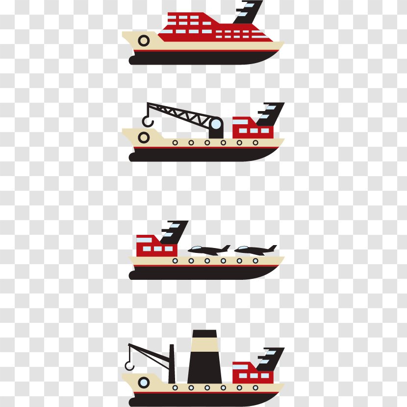 Ship Adobe Illustrator - Boat - Vector Transparent PNG