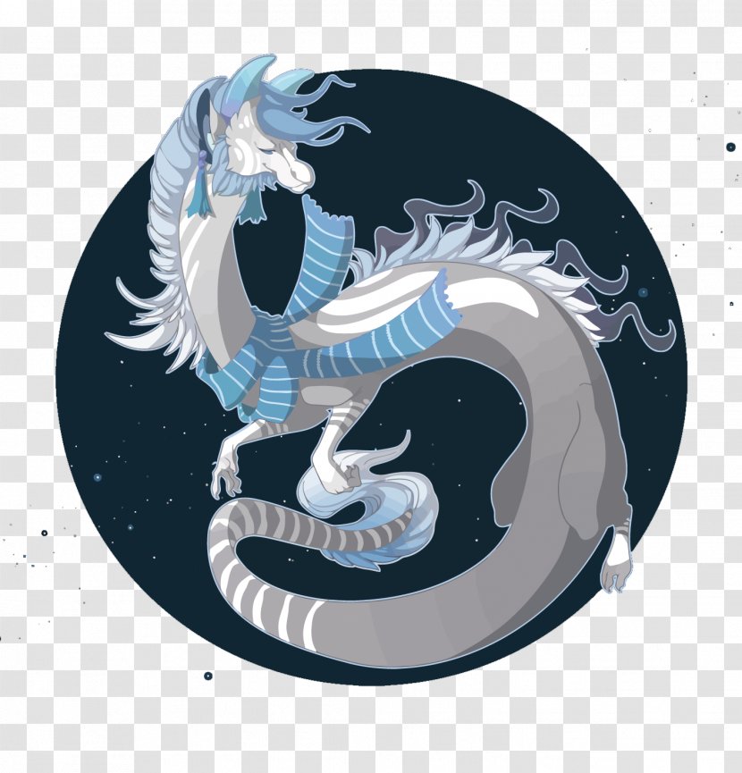 Dragon White - Vector Transparent PNG