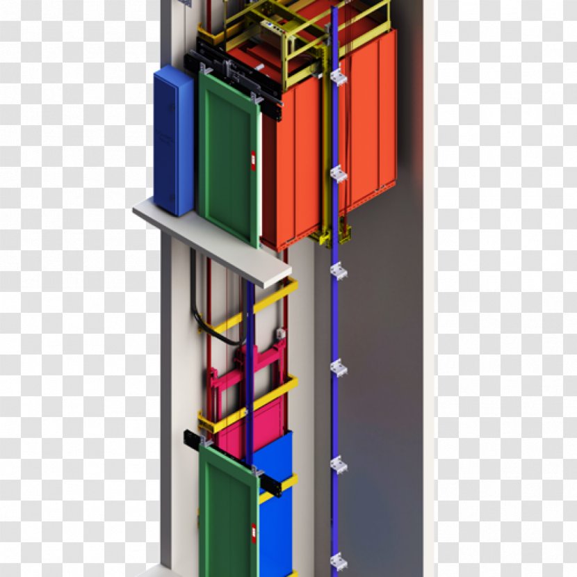 Elevator Machine Room Building Escalator - Aufzugsschacht Transparent PNG